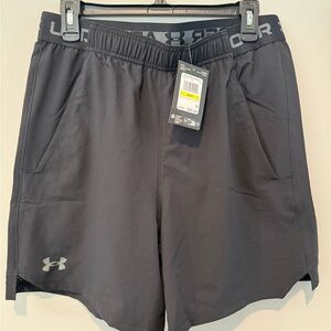 Under Armour Men's Charcoal Athletic Shorts